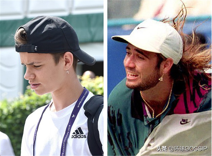 贝克汉姆的三个儿子和小七近况,贝克汉姆和儿子秀球技