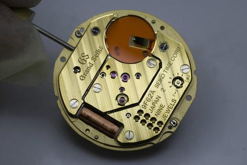 精工石英表9021机芯把杆怎么取,精工石英表内部构造