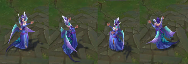 英雄联盟新皮肤静雪之月,新御剑皮肤英雄联盟