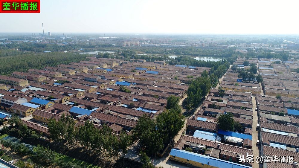 航拍武城职专,山东德州武城县城