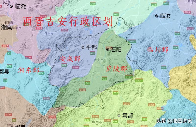 吉安行政区划图变化,吉安行政区划调整最新消息