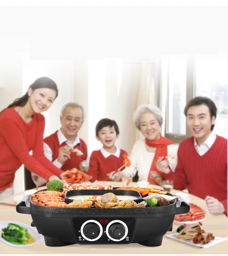 高颜值涮烤一体锅推荐,涮烤一体锅一锅搞定快来看看吧