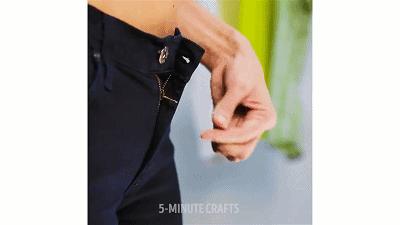 衣服拉链坏了别担心,衣服拉链坏了教你用吸管修复