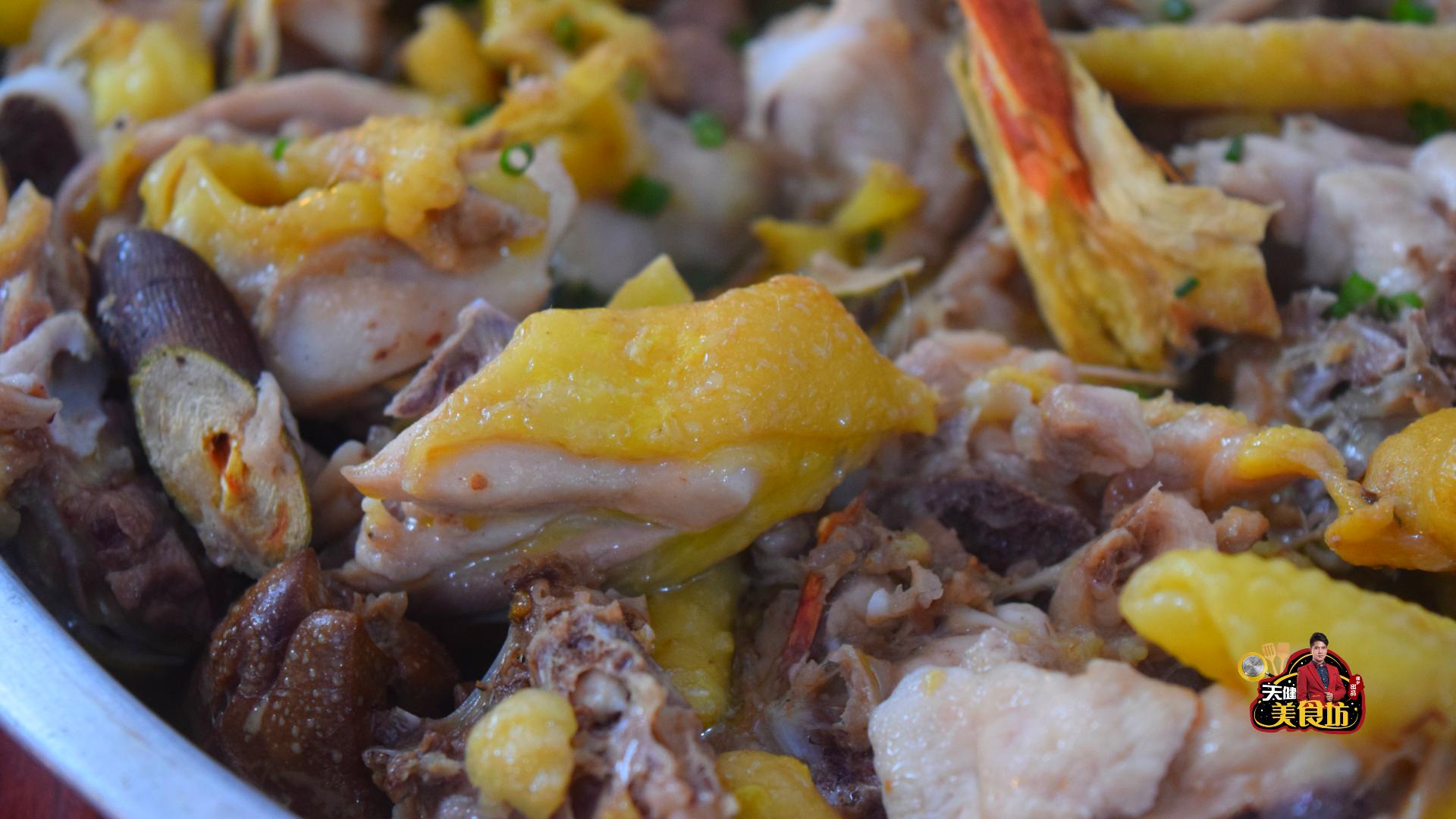 煲土鸡放五指毛桃好不好,广东台山五指毛桃盐焗土鸡