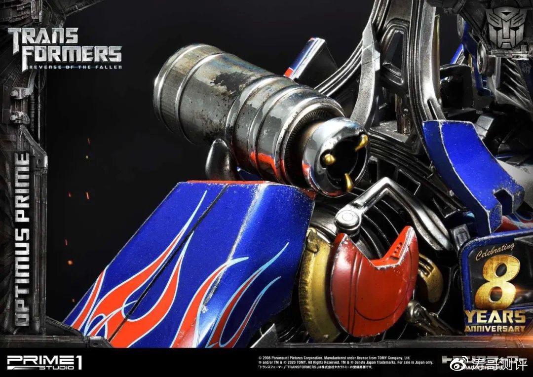 p1s变五擎天柱雕像,p1s能量战士擎天柱豪华版本