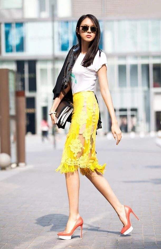 好看洋气的半裙,时髦半裙显瘦显腿长