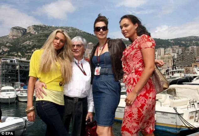 89岁前F1总裁宣布妻子怀孕。大女儿已65岁，妻子44岁整天买买买。