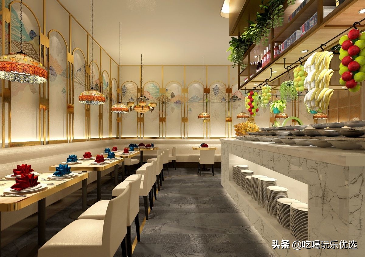 沈阳阿尔卑斯自助：海鲜、丰富的披萨＆肉类、精致甜点＆水果...