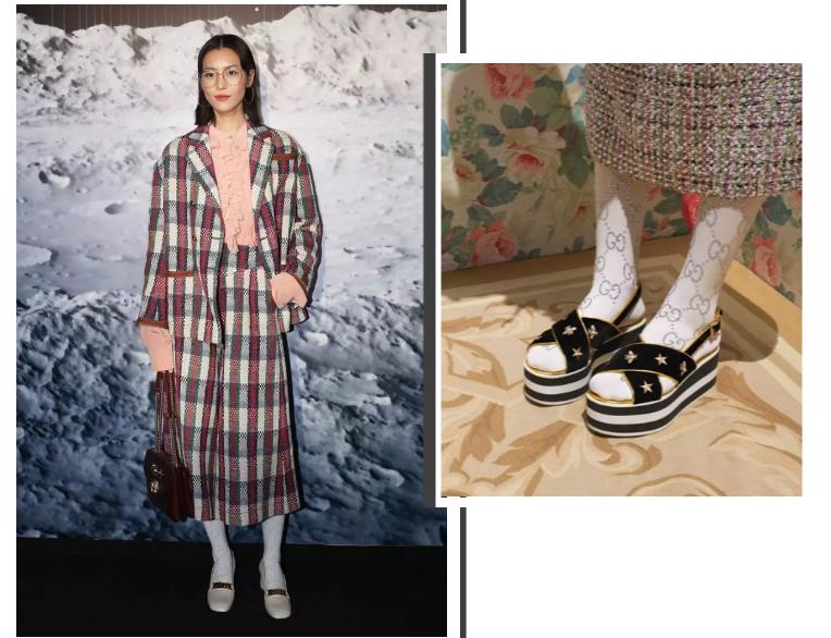 说好一起露脚踝,那些时髦精却偷偷穿上了中筒袜