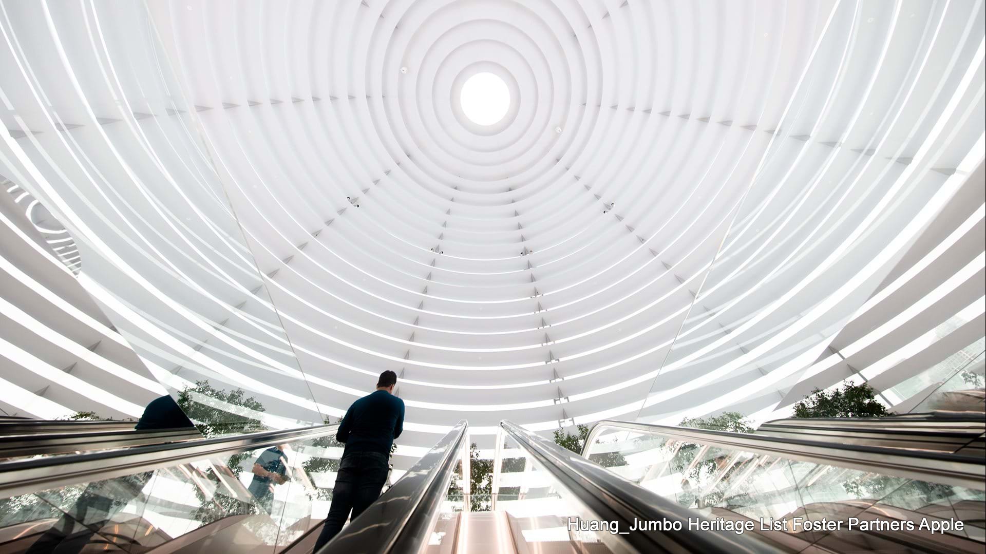 第4679回:生态节能简约苹果,福斯特建筑事务所