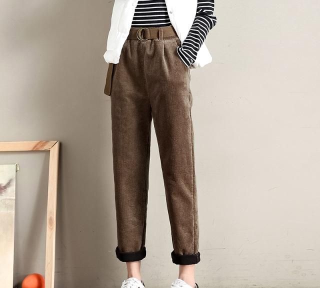 冬季最流行的加绒裤,冬季加绒裤好看