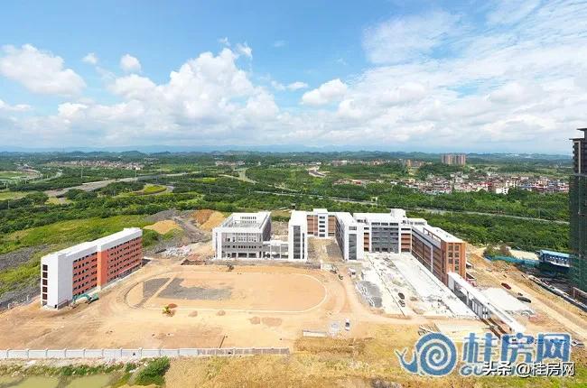 大手笔！临桂灵川七星几所新学校将投入使用，建设现场实拍图来了