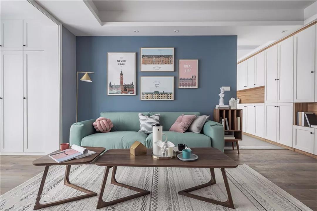 拜托！别再涂白墙了，先看看蓝色调的颜值再决定