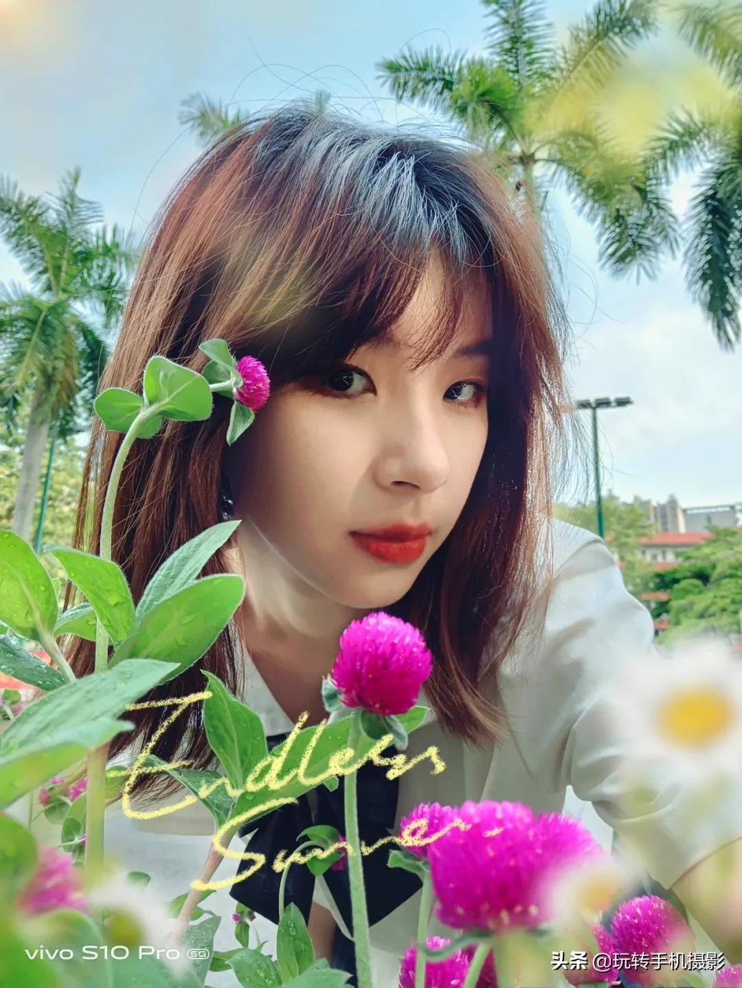 校园风自拍姿势大全,校园小清新自拍