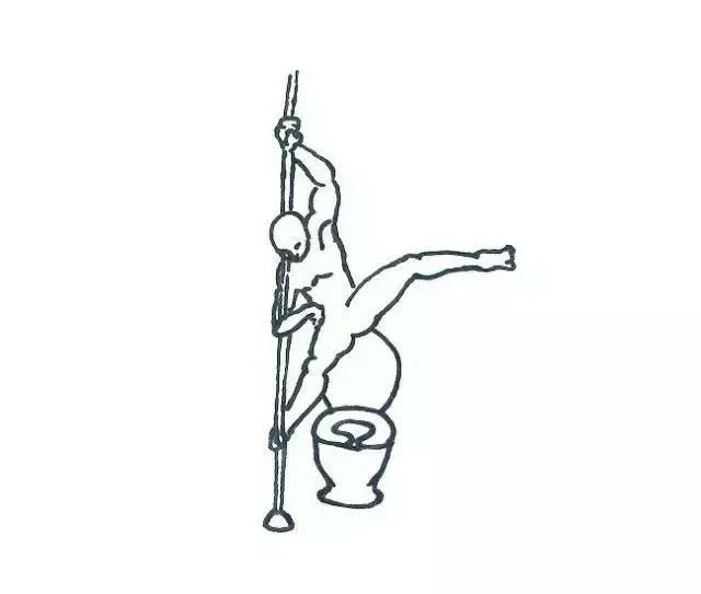 拉屎正确的姿势,拉屎最好的姿势