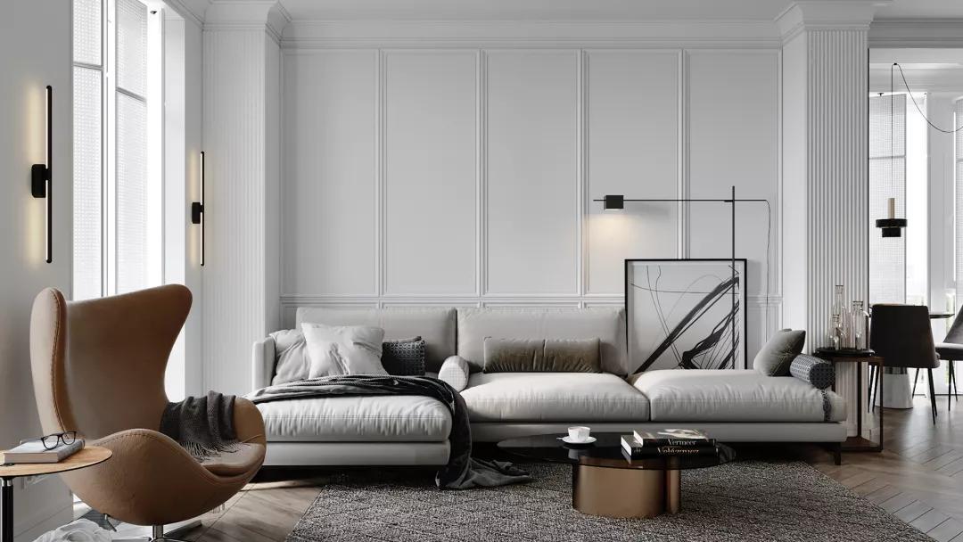 常州别墅装修简约美式案例赏析,常州别墅装饰现代简约风格案例