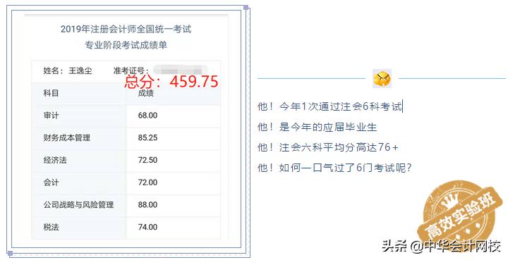 注会6科考试怎么安排最合理,一次过注会六科