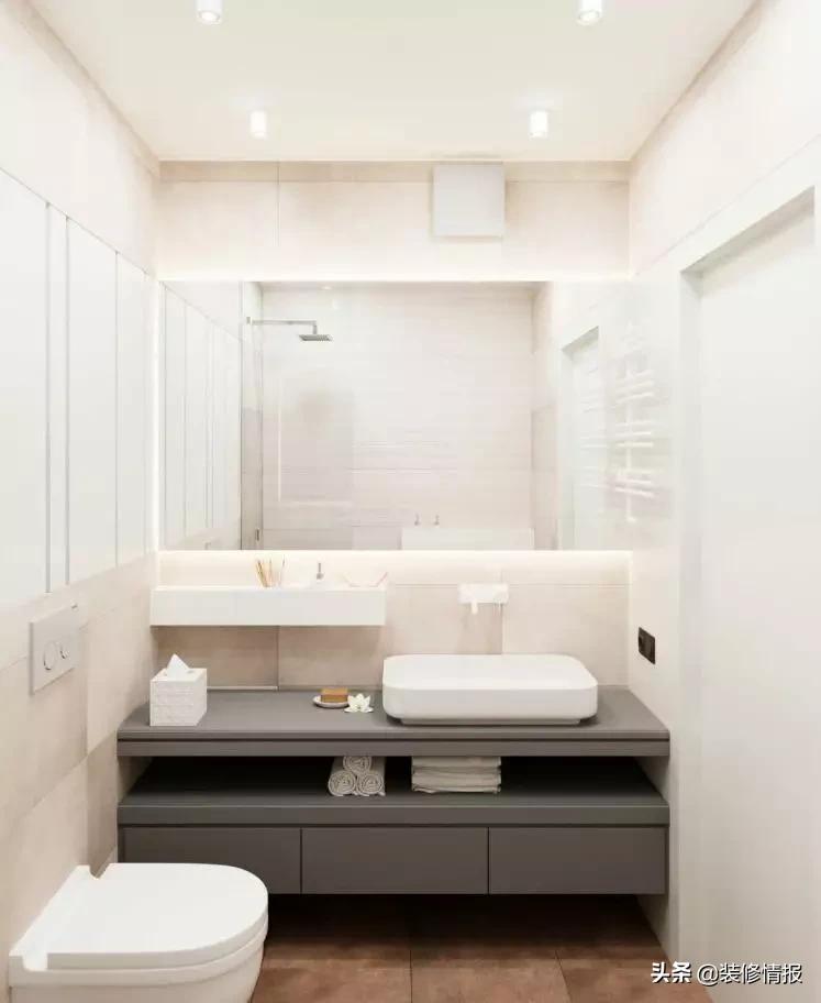 小户型卫生间平面布局最佳效果图,正方小户型卫生间设计布局