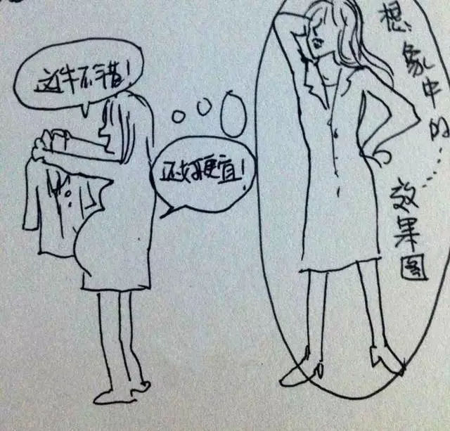 孕妈手绘图,孕妇正在孕吐怎么画简单漂亮