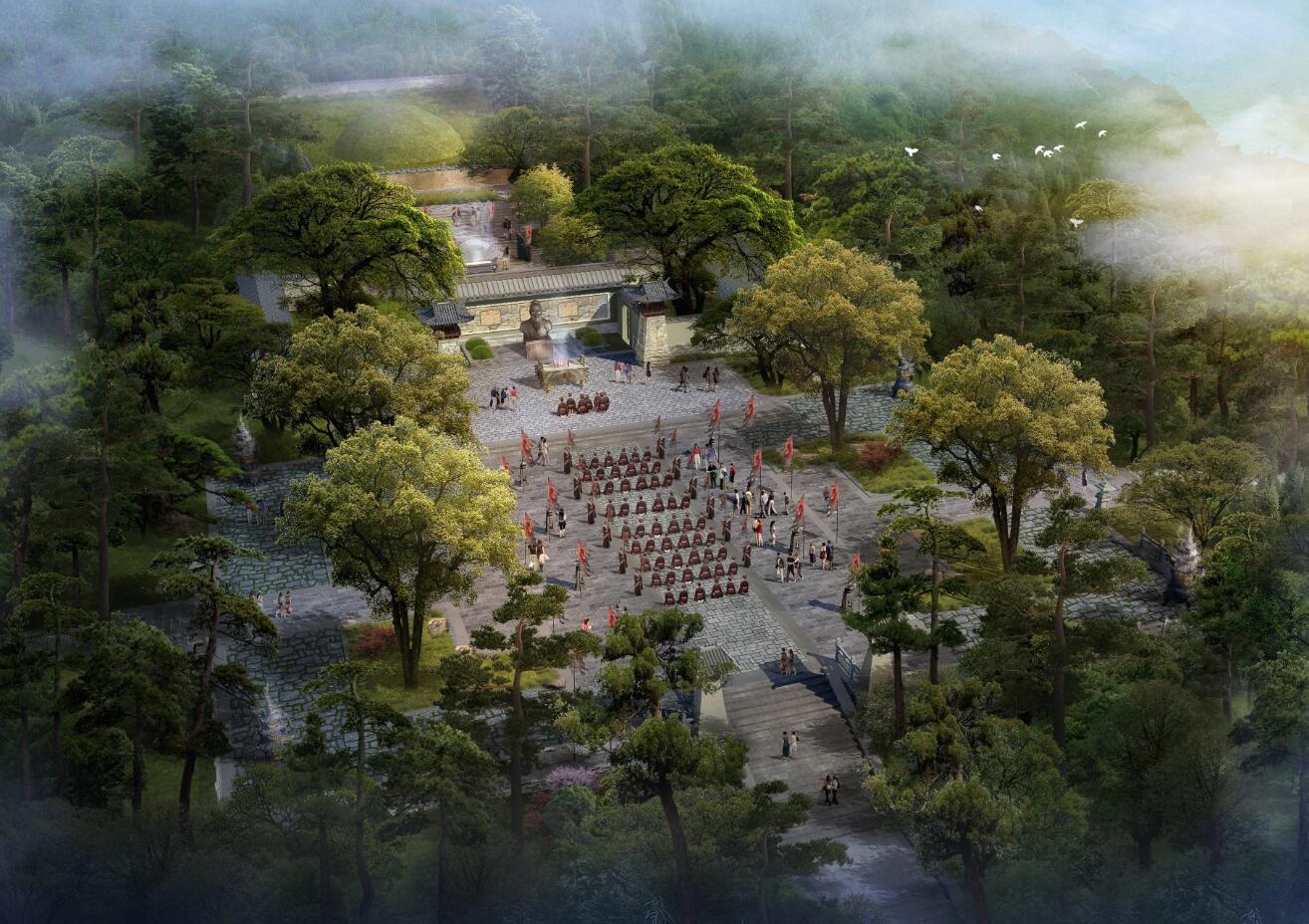 彭祖养生文化旅游,彭祖山中医药健康旅游基地