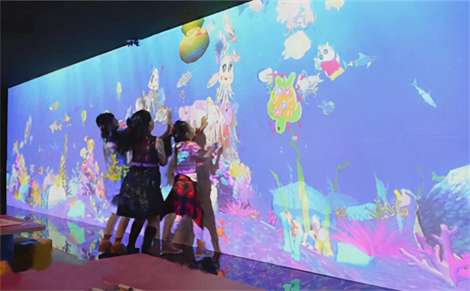 必不可少的墙面互动投影,全息投影墙面互动