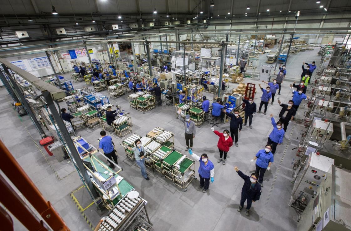 复工复产现场实拍,西安高新区复工复产