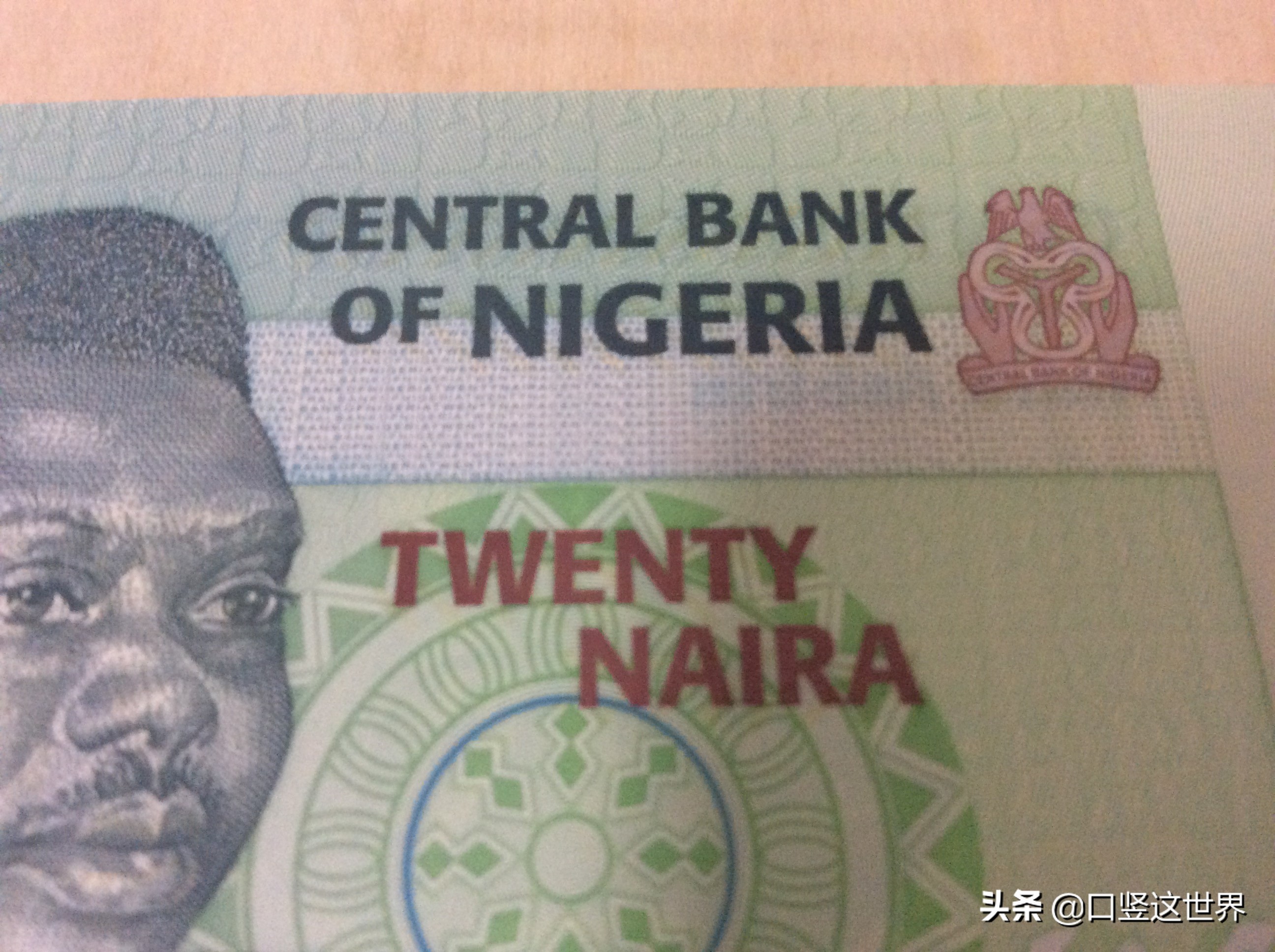 尼日利亚2017年纸币,尼日利亚2005年纸币1000块