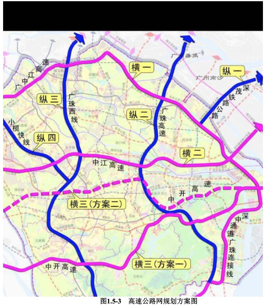 深中通道高速规划,东部外环高速何时动工