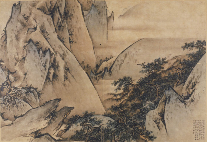 中国传世山水画全集册pdf,中国传世山水画宋代