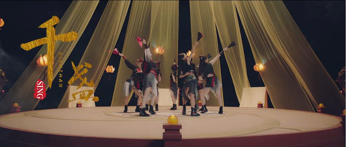 sing女团千盏练习室定机位,sing女团千盏花絮