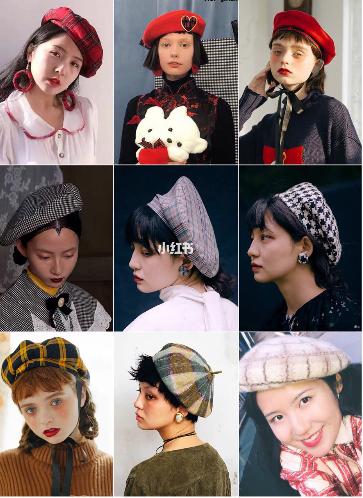 爱戴帽子的姑娘更时髦！60款提升气质的秋冬帽子合集
