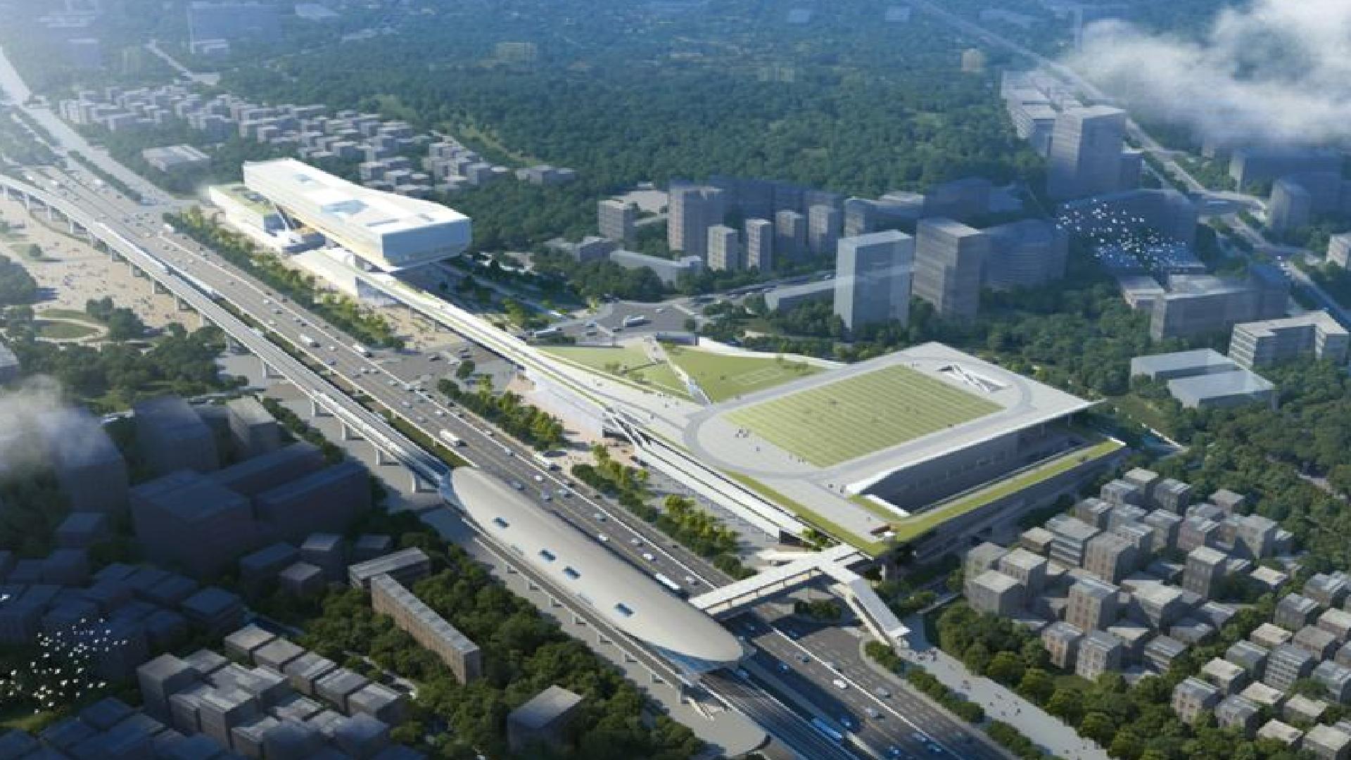 深圳龙华文体中心新建的项目,深圳体育中心改造后最新效果图