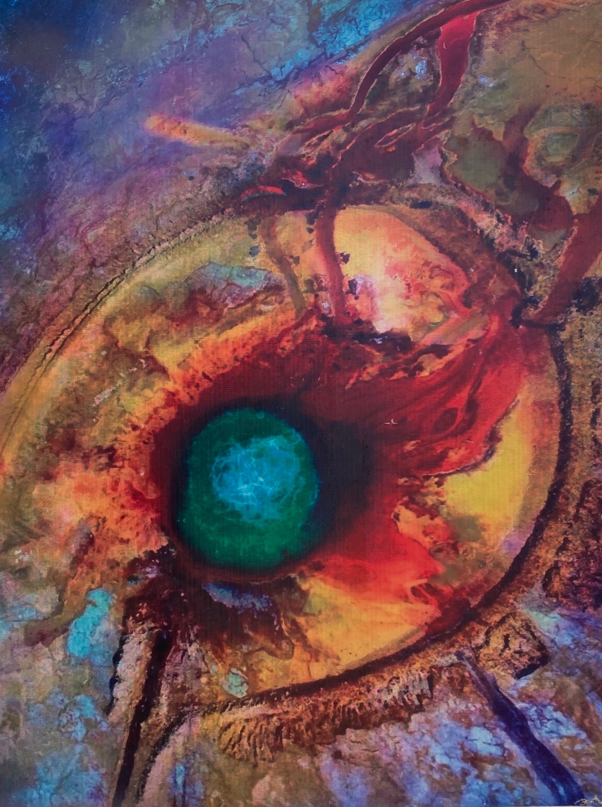 恶魔之眼艾肯泉,恶魔之眼艾肯泉结构