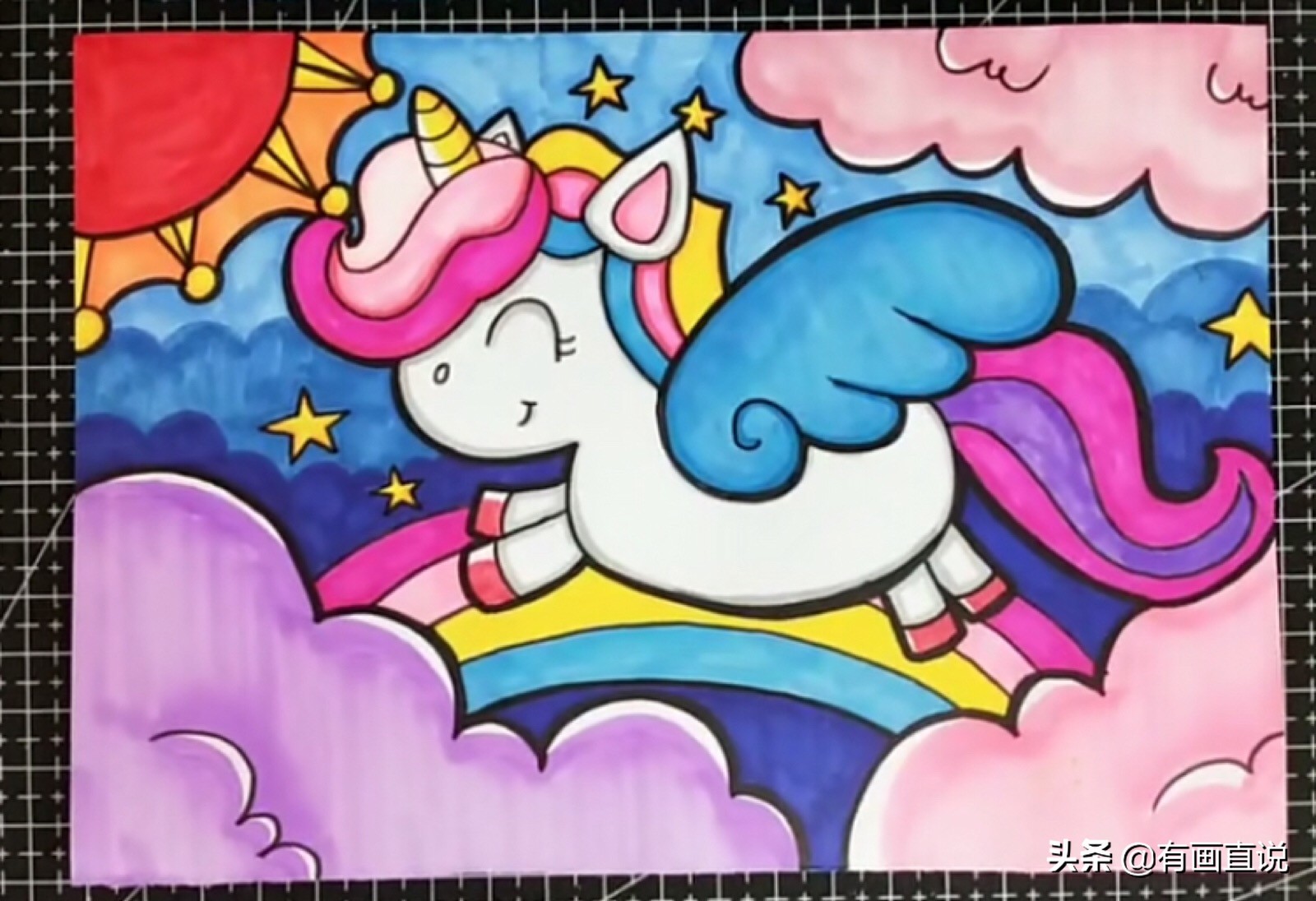 儿童创意画9-12岁,儿童创意画7-8岁创意画入门教程