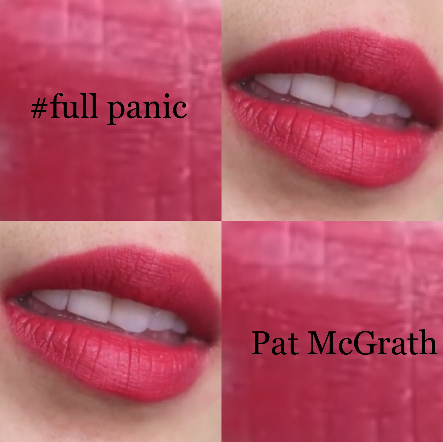 tomford口红试色及推荐,patmograthlabs口红