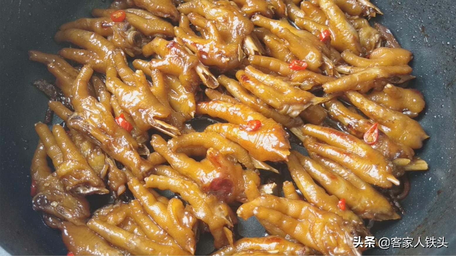 惠州客家鸡爪做法窍门,客家风味无骨蒜蓉鸡爪