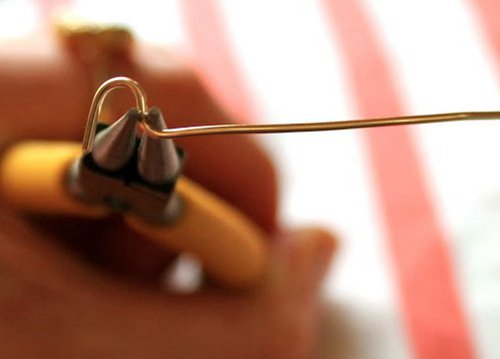 怎么用一根5厘米线做戒指,diy绕线戒指大全图解