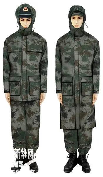 军营新款中款加厚雨衣,军用雨衣解放军