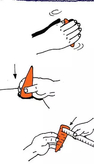 胡萝卜手工作品幼儿园简单教程,手工布艺胡萝卜制作过程图片