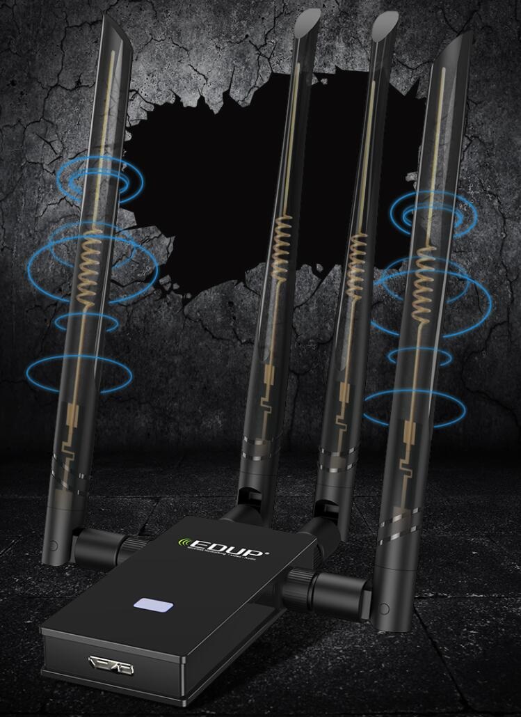 千兆网卡非选Wi-Fi6不可？翼联EDUP1622无线网卡强劲穿墙又快又稳