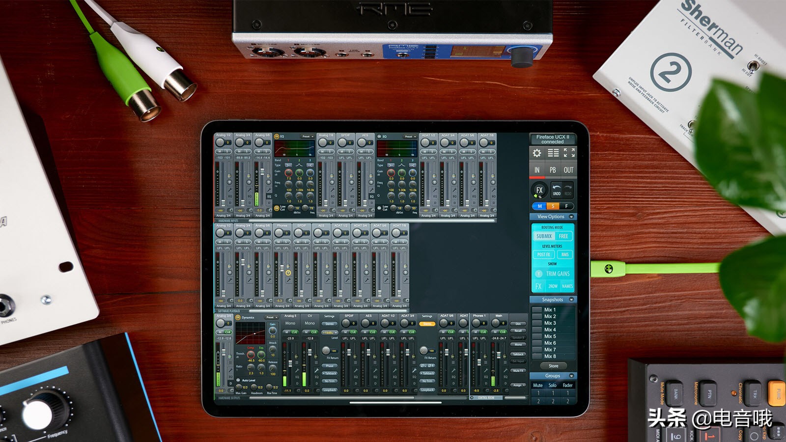 RME发布紧凑型音频接口FirefaceUCXII