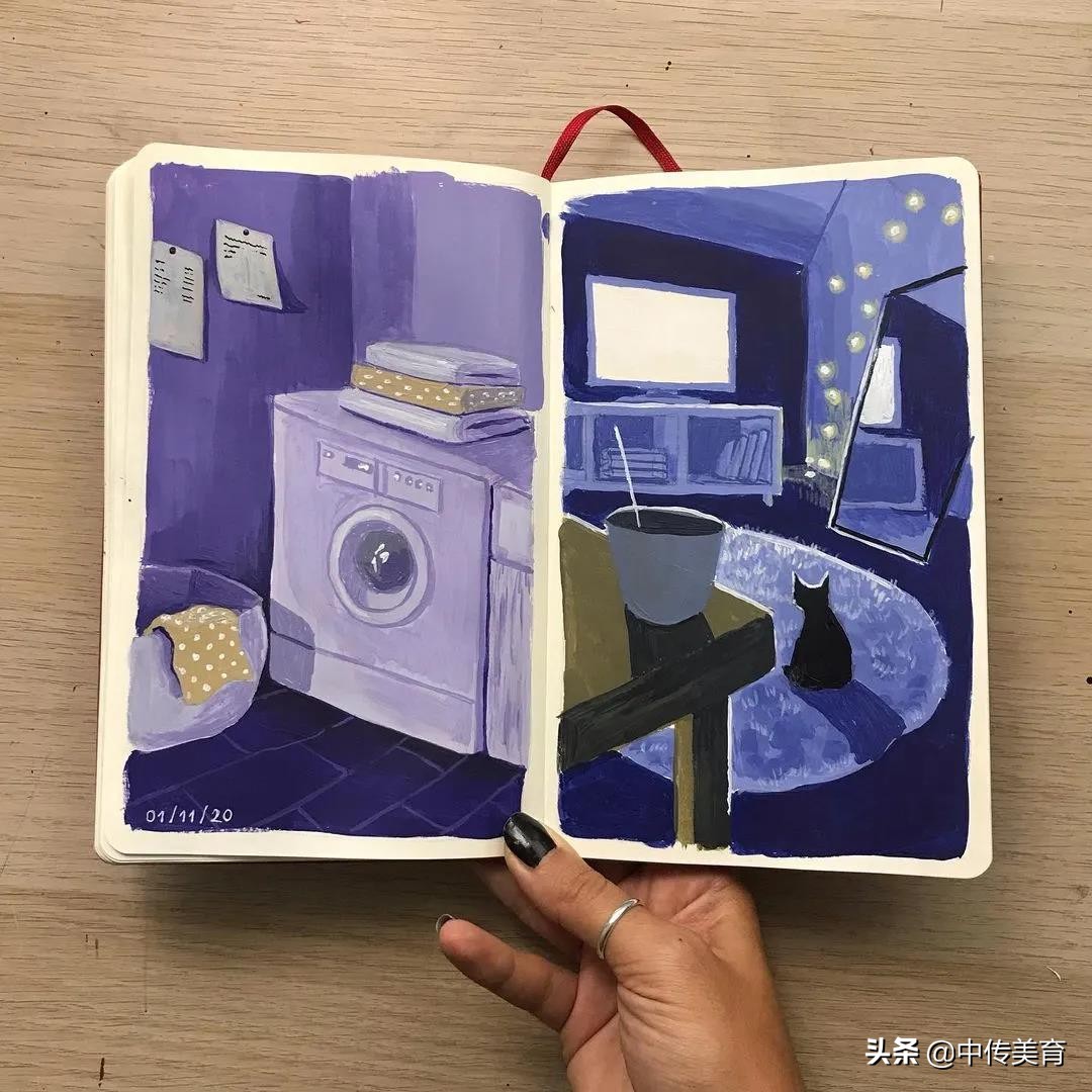 用色彩治愈生活,用色彩治愈