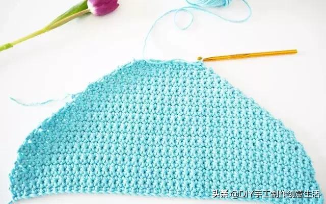 夏天来了，一定要钩一套给自己，有钩织教程