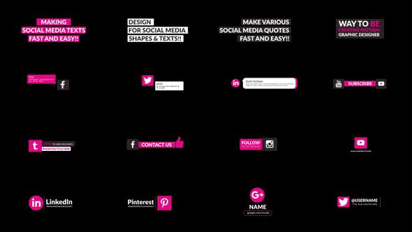 ae字幕条简单模板,aepr字幕条模板