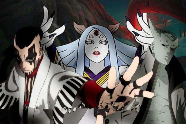 火影大筒木桃式初登场,火影大筒木龙式的技能