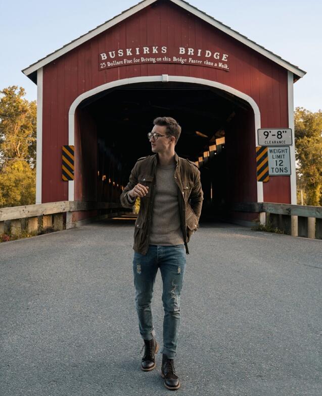 拉拽式马丁靴,增高马丁靴怎么搭才好看