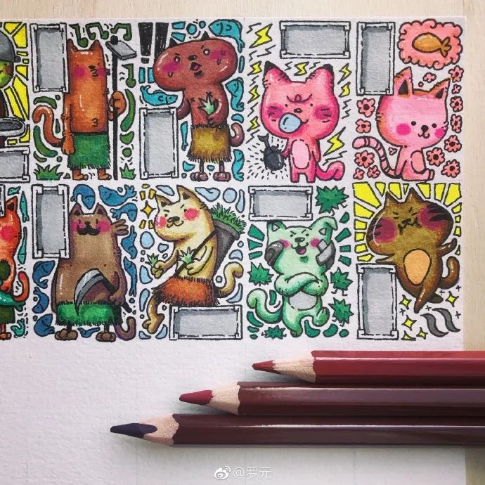 90后插画师画鬼,90后插画师山海经神兽