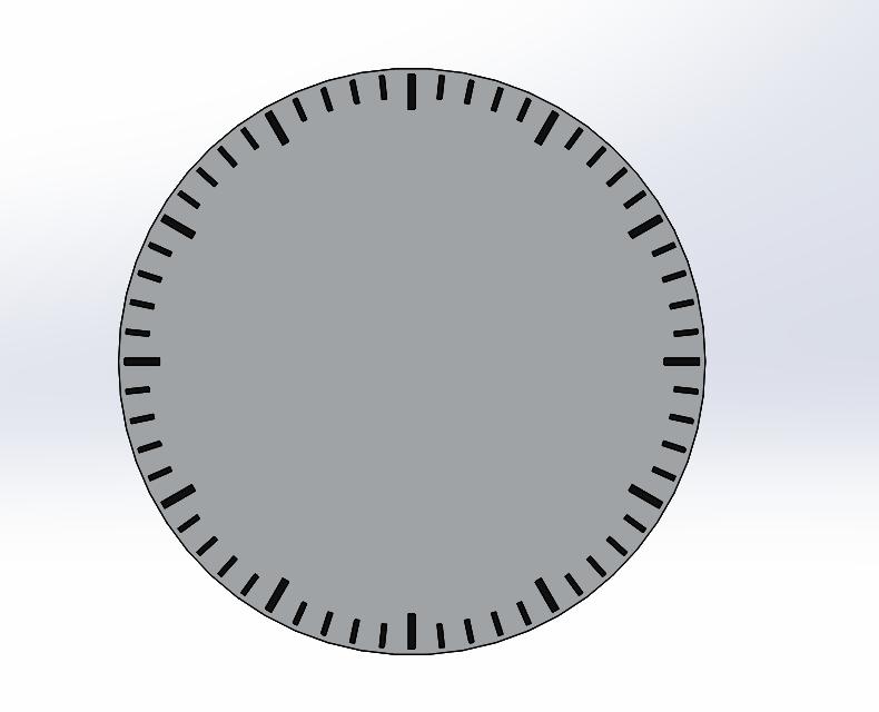 用solidworks数字阵列一个表盘刻度,内含建模视频