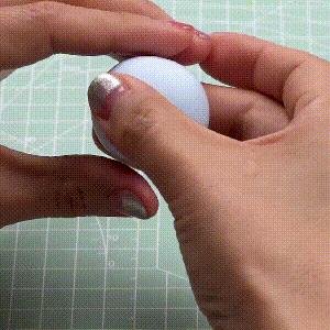 轻黏土可爱又简单的捏法,做一个简单可爱的小萌物用粘土捏