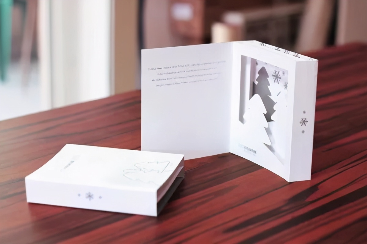 圣诞节贺卡封面精致,圣诞节贺卡设计